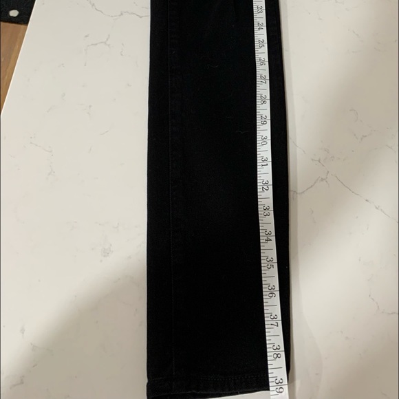 Paige Jeans Black Distressed Size 28 - Picture 9 of 12